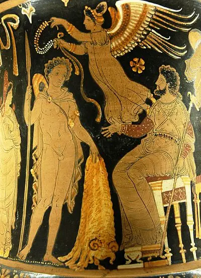 Chrysomallos - Jason returns with the Golden Fleece