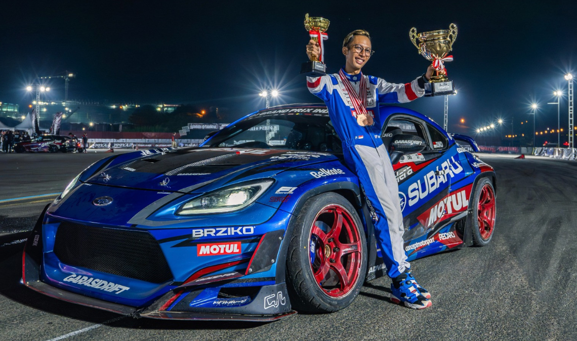 Subaru BRZIKO raih juara umum D1GP South East Asia 2024.