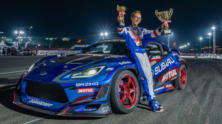 Subaru BRZIKO raih juara umum D1GP South East Asia 2024.