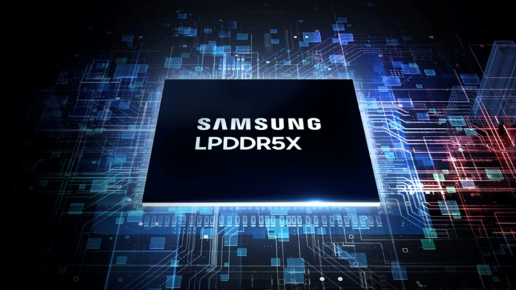 Chip LPDDR5X Samsung