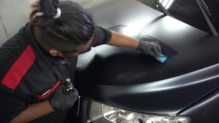 cara merawat wrapping stiker