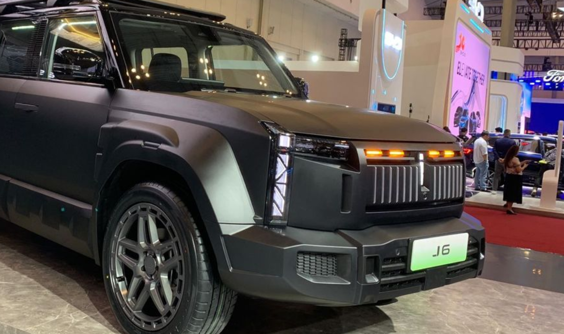 Chery J6 laris manis di GJAW 2024.