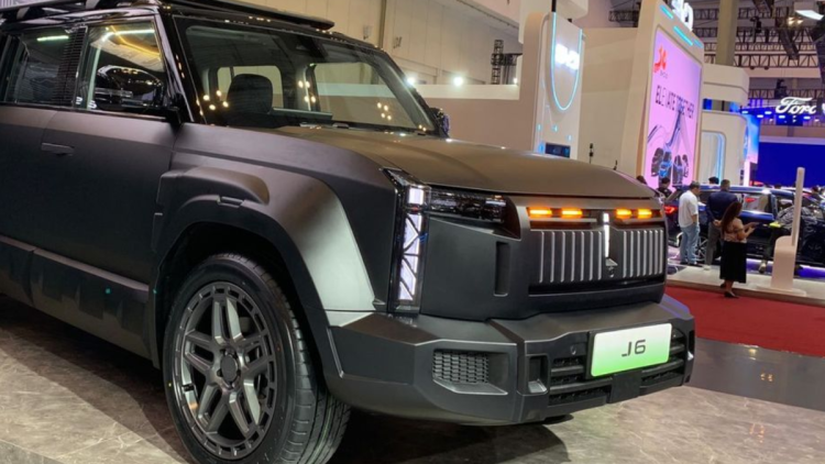 Chery J6 laris manis di GJAW 2024.