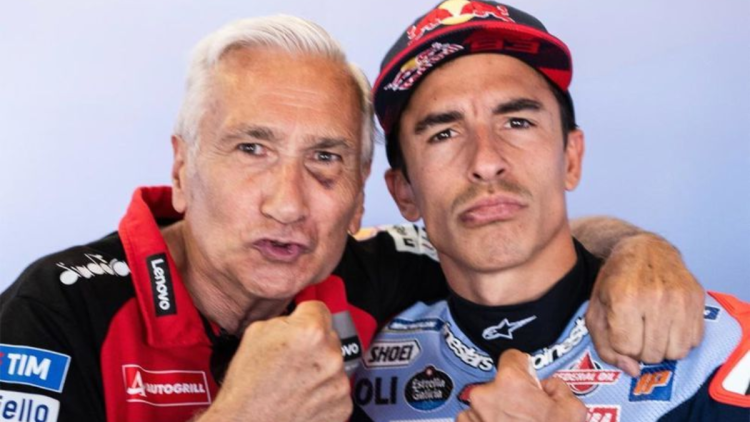 Davide Tardozzi dan Marc Marquez