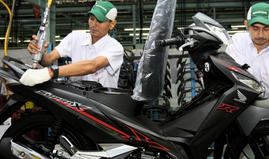 Ekspor Motor Rakitan Indonesia Meningkat