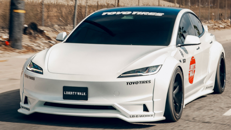 LB-E-WORKS TESLA Model 3 - Liberty Walk