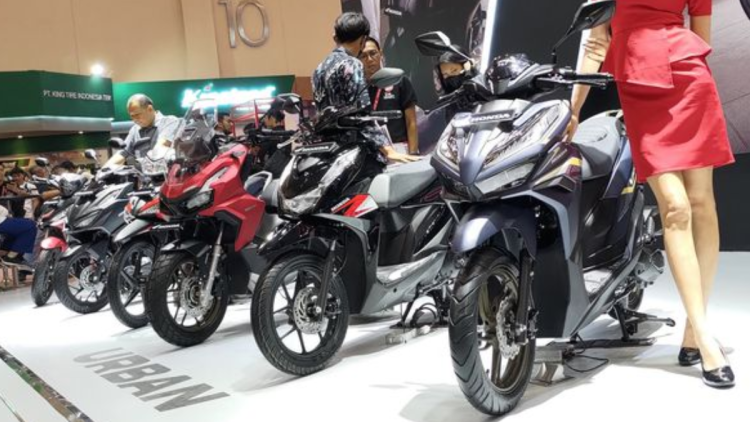 Penjualan sepeda motor Oktober 2024