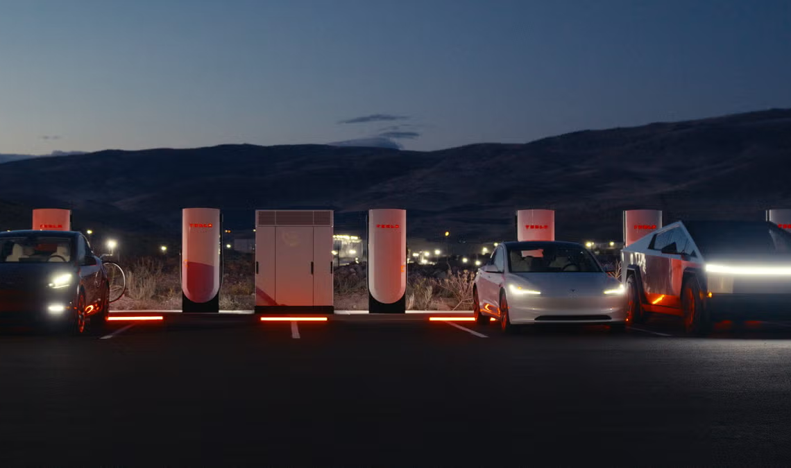 Tesla Supercharger V4