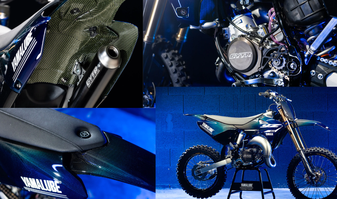Yamaha YZ85 GYTR Carbone