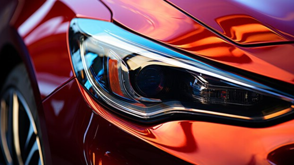 membersihkan mika lampu mobil