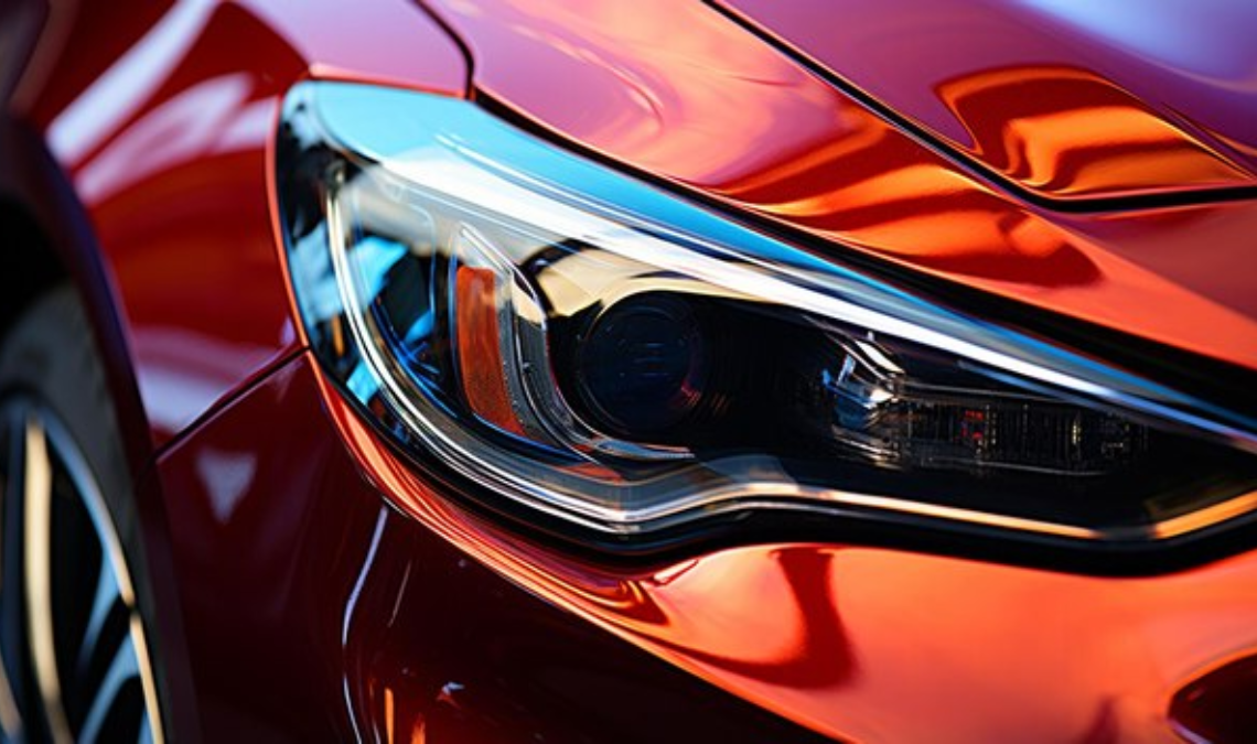 membersihkan mika lampu mobil