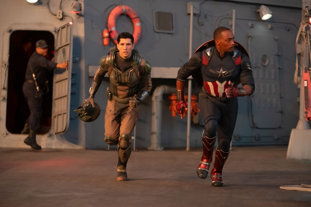 New Captain America and New Falcon