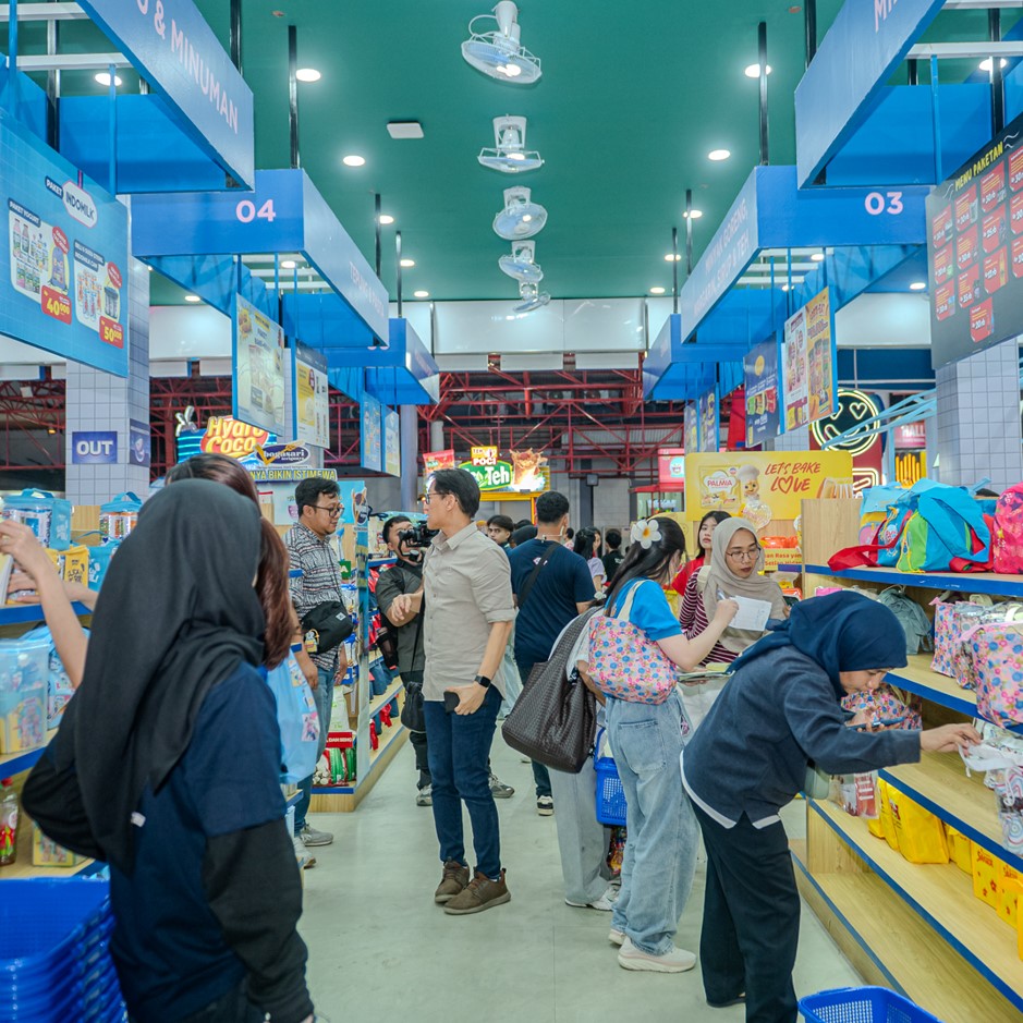 Rumah Indofood Jakarta Fair Kemayoran 2025 Menghadirkan Berbagai Macam Kebutuhan Keluarga Layaknya Supermarket Modern